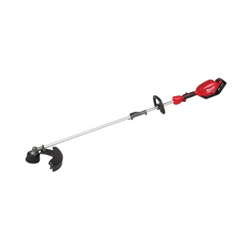 Milwaukee® M18 FUEL™ 2825-21ST Brushless Cordless String Trimmer Kit, 14 to 16 in W Cutting, 60 in L Straight Shaft, 0.08/0.095 in Dia Line, Bump System Line Advance